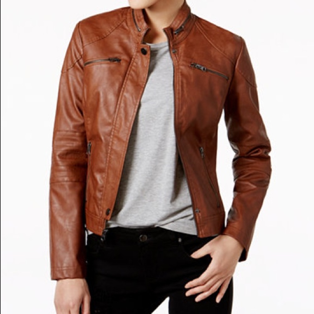 Leather jacket